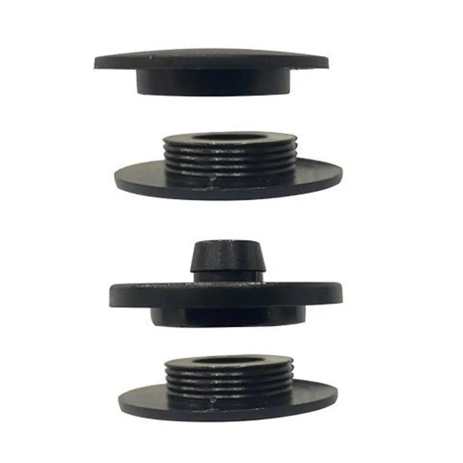 KXFVYNE Car Floor Mat Anti-Skid Fixer Grips Layer Fixed Clips Fixing Clamps Buckle Interior Accessories(1 Set)
