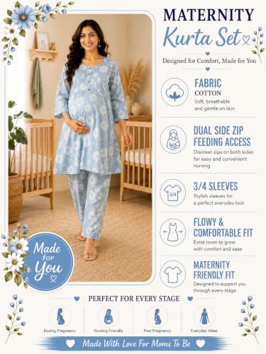 Image of RITIJYA Cotton Cord Set for Women
