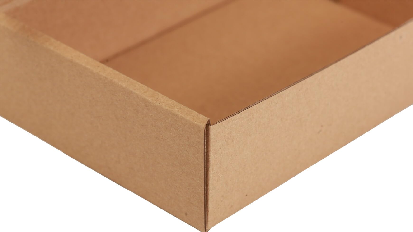 100x Klappdeckelschachtel DHL Kleinpaket 346 x 247 x 80 mm Steckverschluss Braun portooptimierter Versandkarton, Stückzahl wählbar, Staffelpreise