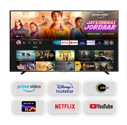 Image of AKAI 80 cm (32 Inches) HD Ready Smart LED Fire TV AKLT32S-F6VSW (Black) (2021 Model)