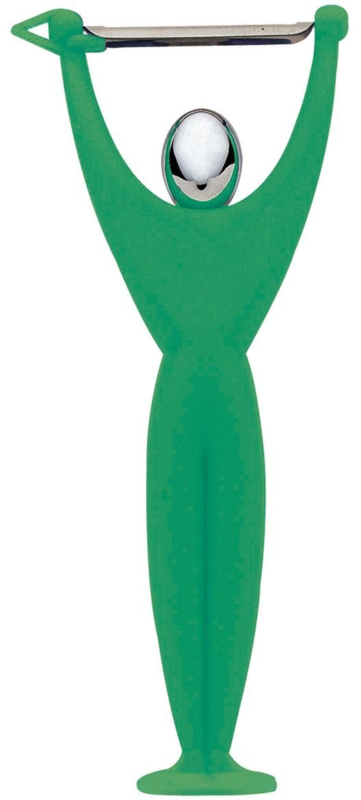 BUGATTI 32-7089/ACMU Gym Set De 3 Ustensiles De Cuisine ABS/Acier Vert Pomme 25 X 22 X 7 Cm