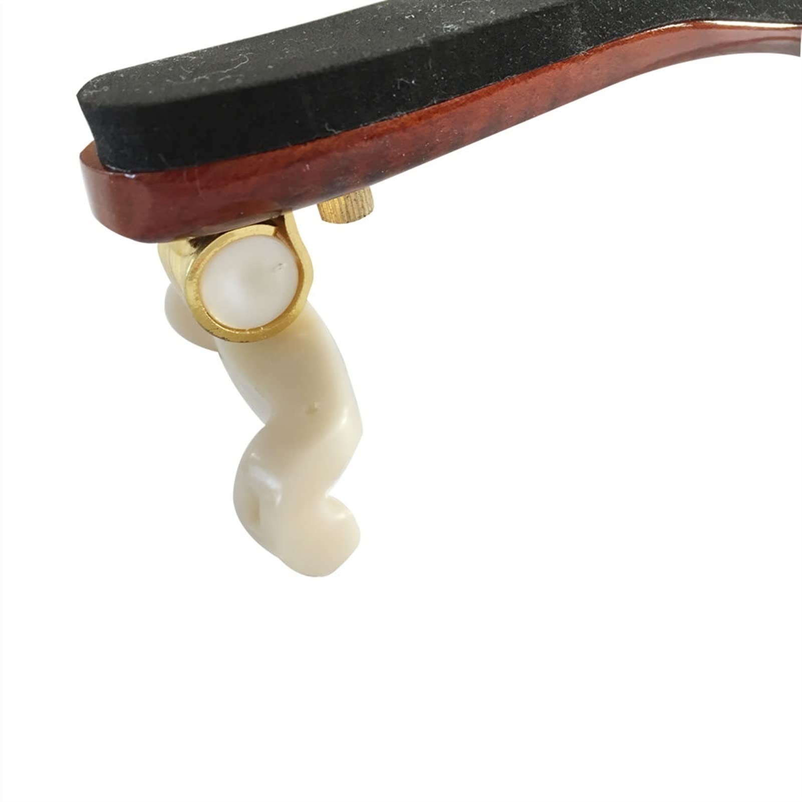 Streifen Ahornholz Violine Schulterstütze Einstellbar 4/4 3/4 1/2 1/4 1/8 Schulterpolster Geige Schulterstütze (Color : 1/2)