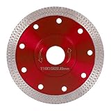 Diamond Saw Blade Cutting Disc 115mm/4.5in Super Thin Turbo Disk for Angle Grind...