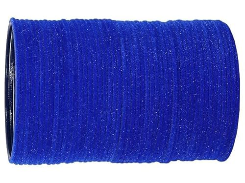 N.R. BROTHERS Women's Metal Velvet Bangles Set For Women and Girls|Velvet Plain Metal Bangles|Chudi Set|Stylish Metal Bangles- Set of 48-image-41