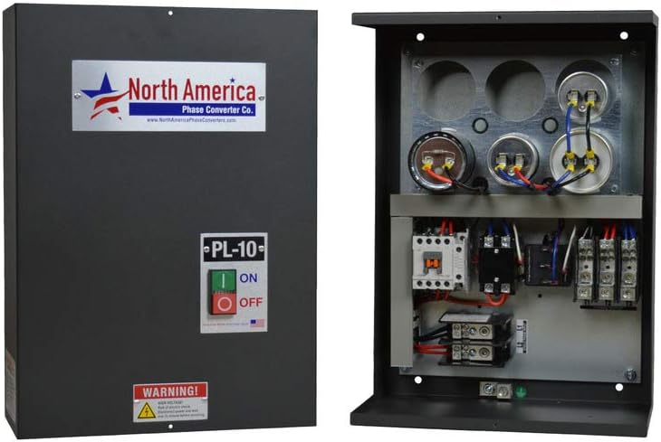 PL-10 Pro-Line 10HP Rotary Phase Converter - Single to Three Phase Converter