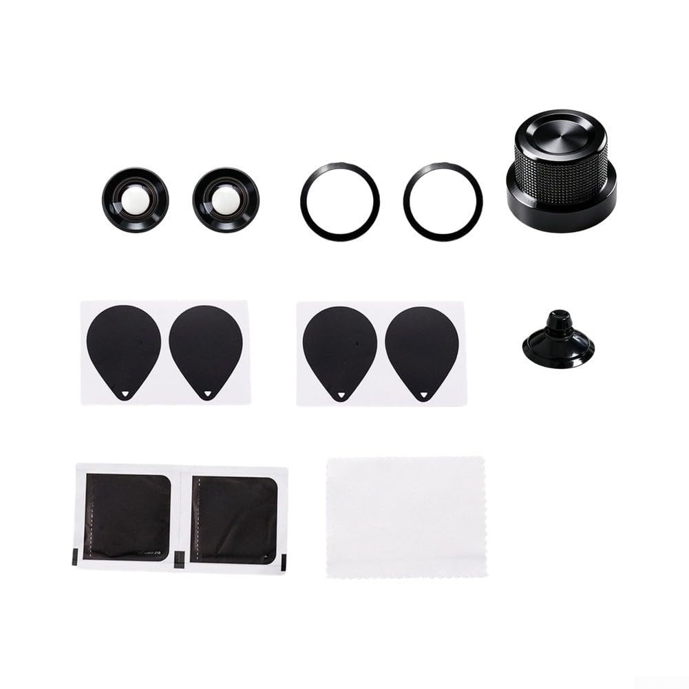 Lente Sostituzione Vetro Premium per Osmo 360 II(Black+2set)