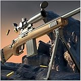 Rifle de Francotirador M24 Pistola de Francotirador de Bala Blanda EVA 80 pies de Largo Alcance Pistola de Juguete de Espuma Suave Lupa Ajustable Toy Gun DIY para niños de 6 a 12 años