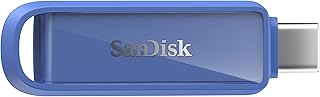 SanDisk Phone Drive with USB-C, 1TB, Upto 150 MB/s, Maritime Blue, 2Y Warranty, Automatic Backup Using SMZ, Works with iPhone 15 & iPhone 16 Series