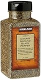Kirkland Signature Spice Seasoning Dressing Coarse Ground Black Pepper Jar, 359 g