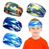 Fasce Sportive Per Bambini - 4 Pezzi Assorbisudore Per Corsa, Calcio E Basket - Foto 11