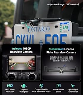 Car Radio for Jeep Wrangler JK Compass Grand Cherokee Dodge Ram Upgrade Stereo Wireless CarPlay Android Auto Touch Screen/Android13/Bluetooth/GPS Navigation/HD Backup Camera