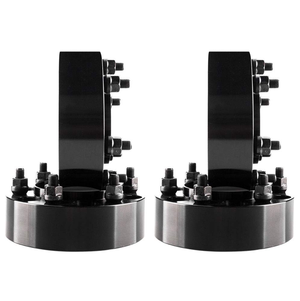 Photo 1 of AutoForever Wheel Spacers Adapters 2'' 6x5.5 to 6x5.5 Wheel Spacers 4pcs 6x139.7mm 12x1.5 Wheel Adapters Compatible with 1996-2018 Toyota 4-Runner 2000-2006 Toyota Tundra