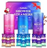 Shower Steamers, 18 Pack Set Shower Bombs with 6 Organic & Natural Fragrance, Self-Care & Relaxation Presents for Women and Men, Ideal for Personal Care and Birthday, Valentine's Day Presents