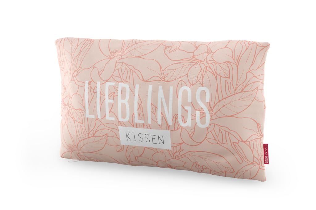 laVida Coussin douillet fleur Relax contre la fatigue et les tensions du dos sur le canapé