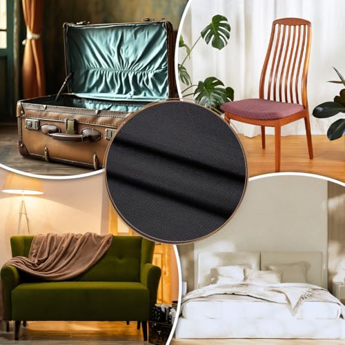 BENECREAT 5 jardas x 150 cm, tecido de proteção contra poeira preto não tecido, tecido de cambraia p