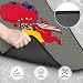 Xiso Ver Dinosaurier Super Hero Cartoon Druck Auto Fußmatten 4er Set Universal Fit Automotive Allwetter Matten für SUV, Limousine, Van Autozubehör