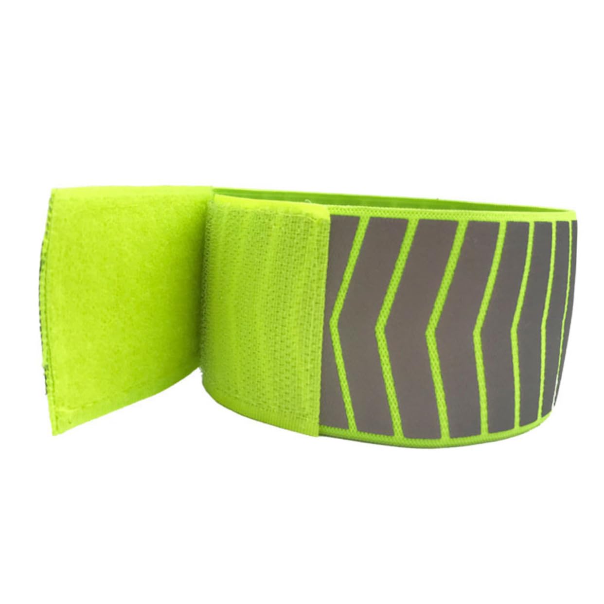 Kisangel 12 Piezas muñequera Reflectante Brazalete Reflectante Pulsera de Ciclismo Pulseras Fluorescentes Pulseras Reflectantes Corriendo Juegos de cordón Pulsera