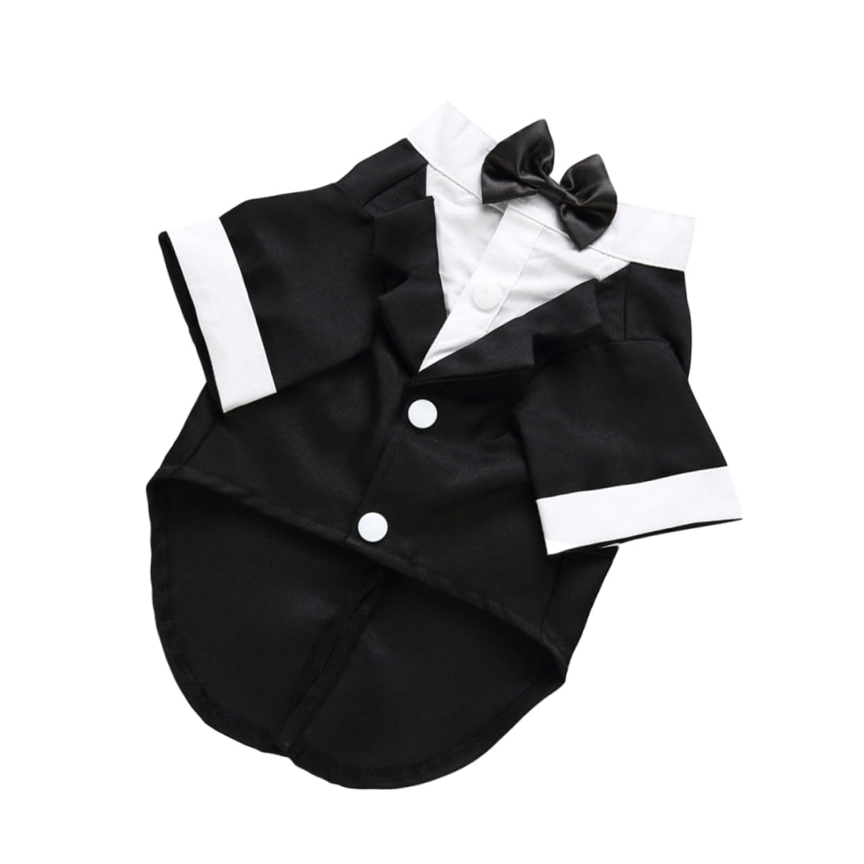 FOMIYES 3stücke Hundekostüm Für Besondere Anlässe Elegantes Schwarzes Anzug-Outfit Mit Fliege XL Komfortable Und Stilvolle Haustierbekleidung Für Hochzeiten Partys Und Feiertage