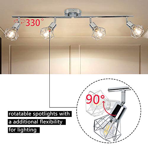 image for Depuley LED Ceiling Spotlights Adjustable, Modern Ceiling Light Fixtur