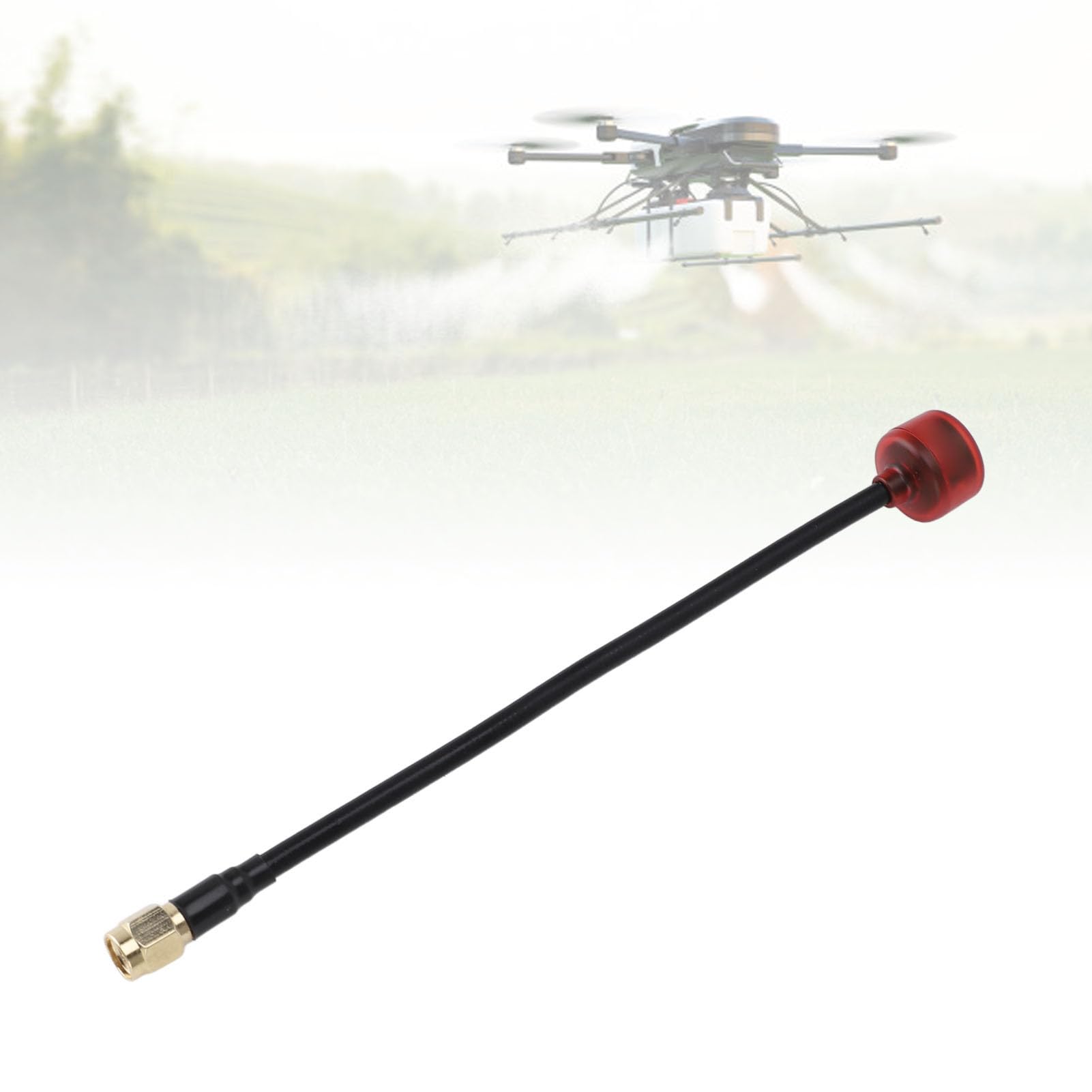 Antena RC Drone, 5.8G 16CM Alta Eficiencia de Transmisión Quadcopter Racing Drone Antena, Amplia Frecuencia con Parámetros Consistentes, Material ABS