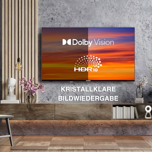 TELEFUNKEN 50 Zoll Fernseher Fire TV (4K UHD Smart TV, HDR Dolby Vision, Dolby Atmos, Triple-Tuner) XU50FO754S – Bild 6