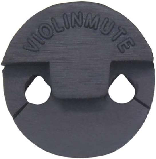 Chienti - Acoustic Rubber Violin Mute Fiddle Silencer For Violin Sourdine Tools Black high quality