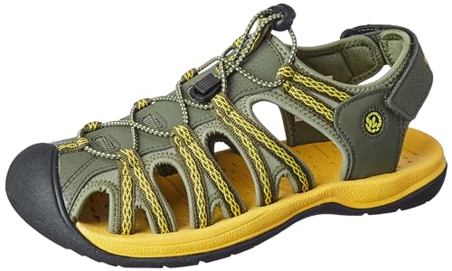 Woodland Mens Olive/Yellow MESH Sandal-8 UK (42EURO) (BS3019HD) (B0D3HW7661) Amazon Price History, Amazon Price Tracker