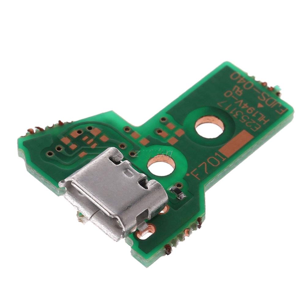Port USB De Remplacement Avec Nappe Pour Manette PS4 - Référence JDS-040, Neuf