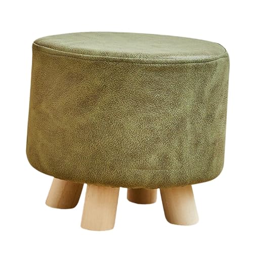 Otomana para sala de estar redonda con diseño sofisticado para hogar 8