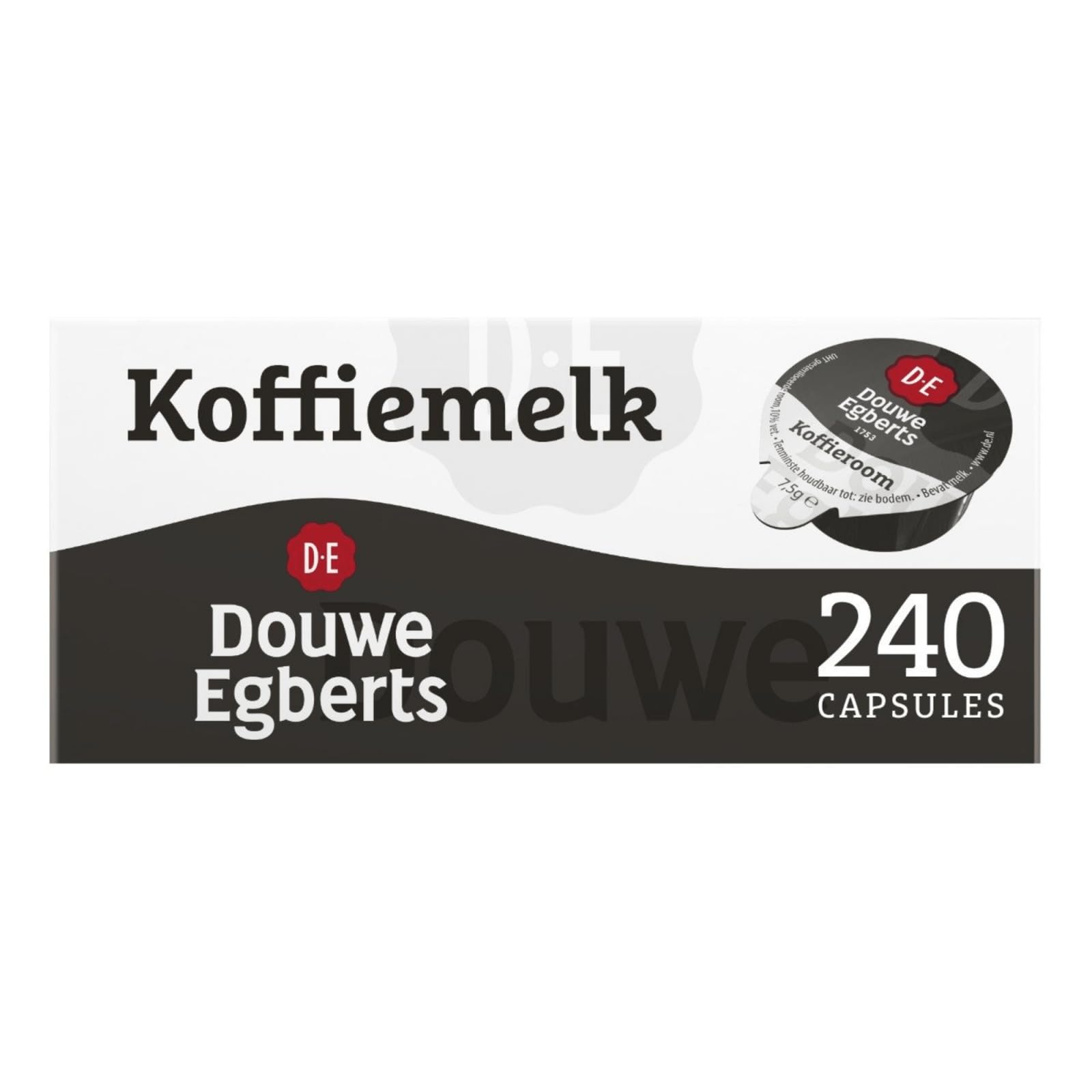 Douwe Egberts - koffiemelk, kubki van 7,5 g, doos van 240 stuks