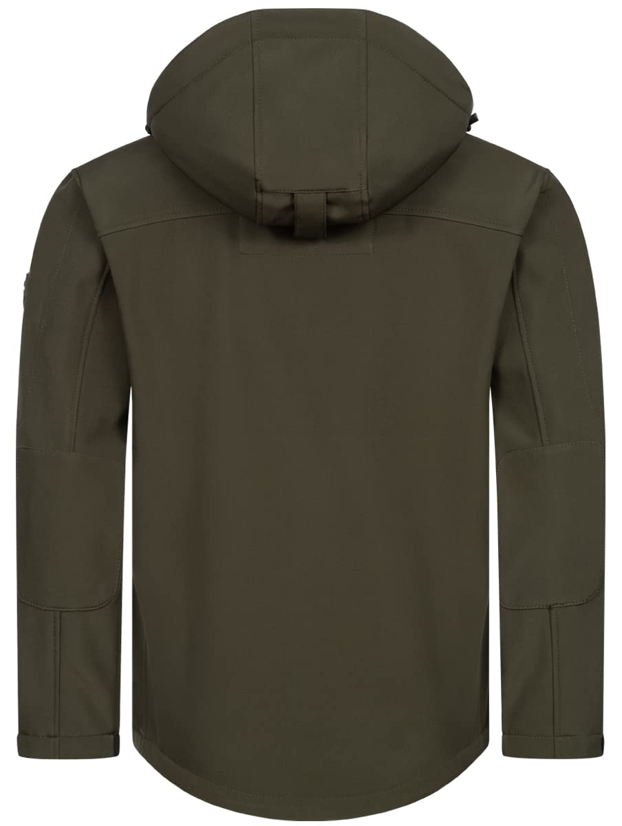 Geographical Norway Męska kurtka na jesień i zimę, softshell, kurtka przejściowa, przeciwdeszczowa