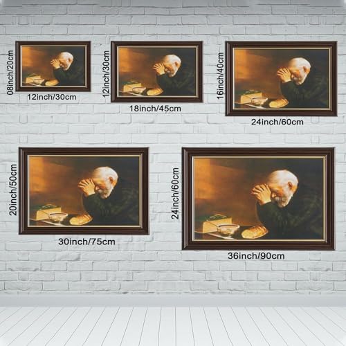 Tableau Grace Eric Enstrom restauré décoration murale bureau 40x61cm