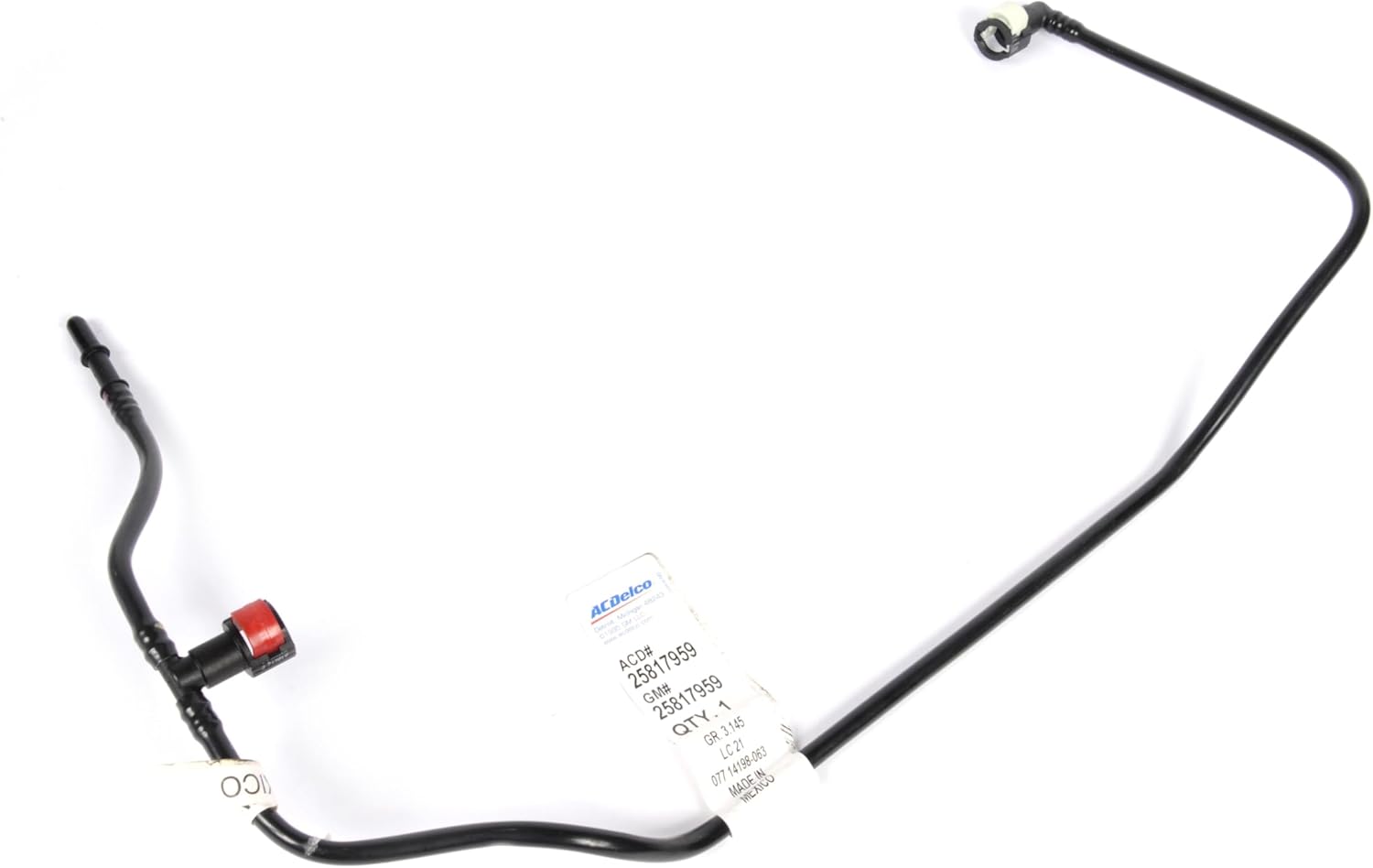 GM Genuine Parts 25817959 Front Vapor Canister Vent Hose