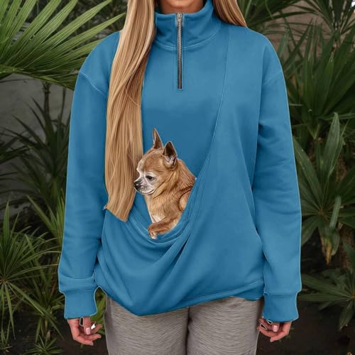 Sudadera sin capucha de forro polar suave con soga ajustable 3