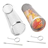 【Aandacht】De grillkorb zal heet zijn na verhitting, dus het zal veiliger zijn om een vork of haak te gebruiken om de barbecuekooi te bedienen terwijl u handschoenen draagt om te bedienen.