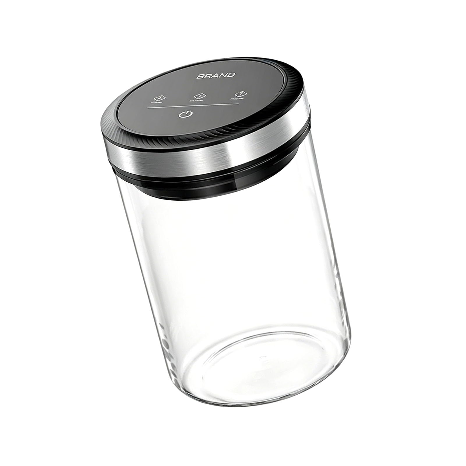 Mekalero Borosilicate Glass Vacuum Food Storage Container with 4500 Hour Usage Multi Purpose Vacuum Food Jar