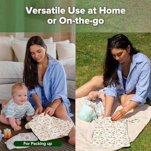 haakaa Wet Dry Bags for Baby, Water Resistant Wet Dry Bag, 2pcs — 사진 4