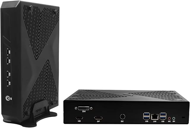 Mini PC Gamer, Mini PC GTX1650 8 Cores Core i7-10870H, Mini PC Windows 11 Pro 16GB RAM 512GB M.2 NVMe SSD, HDMI, DP, DVI Triple Display Output, Gaming Mini Desktop Computer WiFi6, BT5.2, Auto Power On
