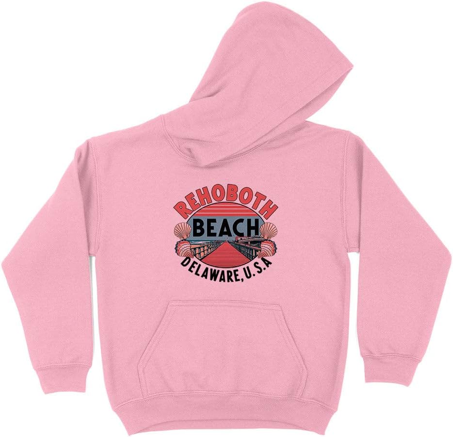 Travel Rehoboth Beach Kids Hoodie Sweatshirt Youth