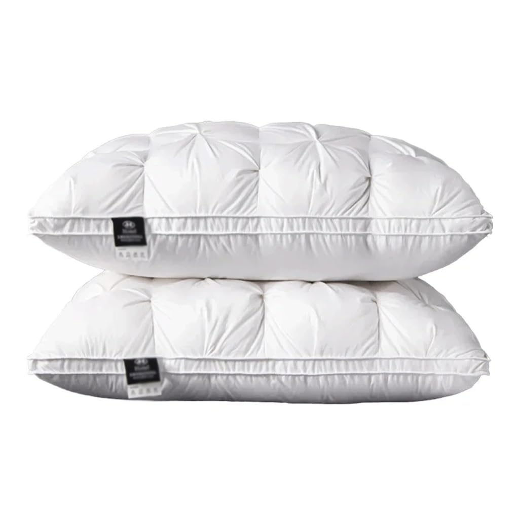 Oreiller de couchage en duvet d'oie et coton pour des nuits calmes et réparatrices