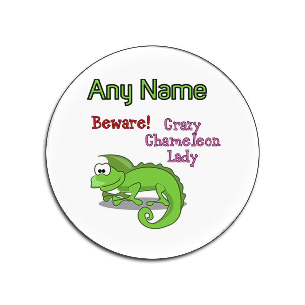 Dessous-de-verre caméléon blanc brillant idée cadeau créative lot de 4