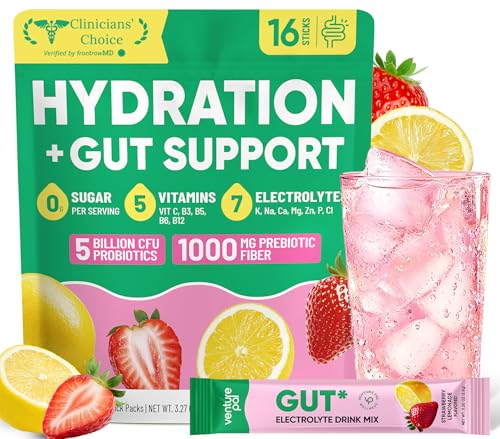 Image of Venture Pal Sugar Free Hydration Packets + Gut Health Electrolytes Powder
