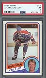 Wayne Gretzky Card, 1984 Topps Hockey Card #51, PSA 7 Graded (Cert #43028412), Vintage Collectible from Powers Sports Memorabilia