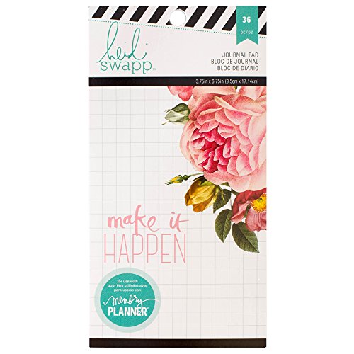 Heidi Swapp 312592 36 Sheets Memory Personal Planner Journal Paper Pad
