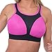 Produktbild Sport-BH für Damen, hohe Schlagkraft, kein Sprungen, kein Wi, große Brüste, Fitnessstudio, Yoga, Laufen, Athletik, Workout, Sportbekleidung mit BH-Verlängerung Gr. 85H, rose