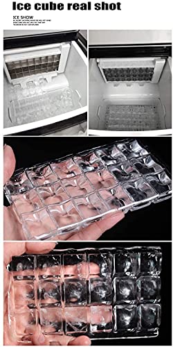 Fabricador portátil de hielo eléctrico 1500 cubos en 12 horas miniatura 4