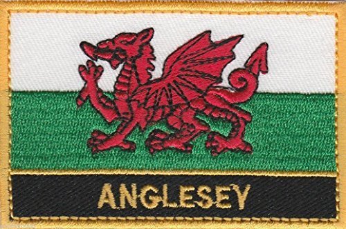 Anglesey Cymru Town & City Embroidered Sew on Patch Badge