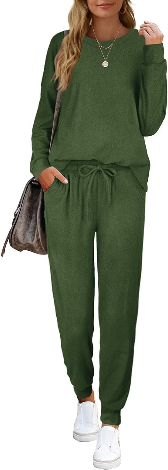 Sieanear Sweatsuit for Women 2 Piece Long Sleeve Loungewear Tie dye Outfits