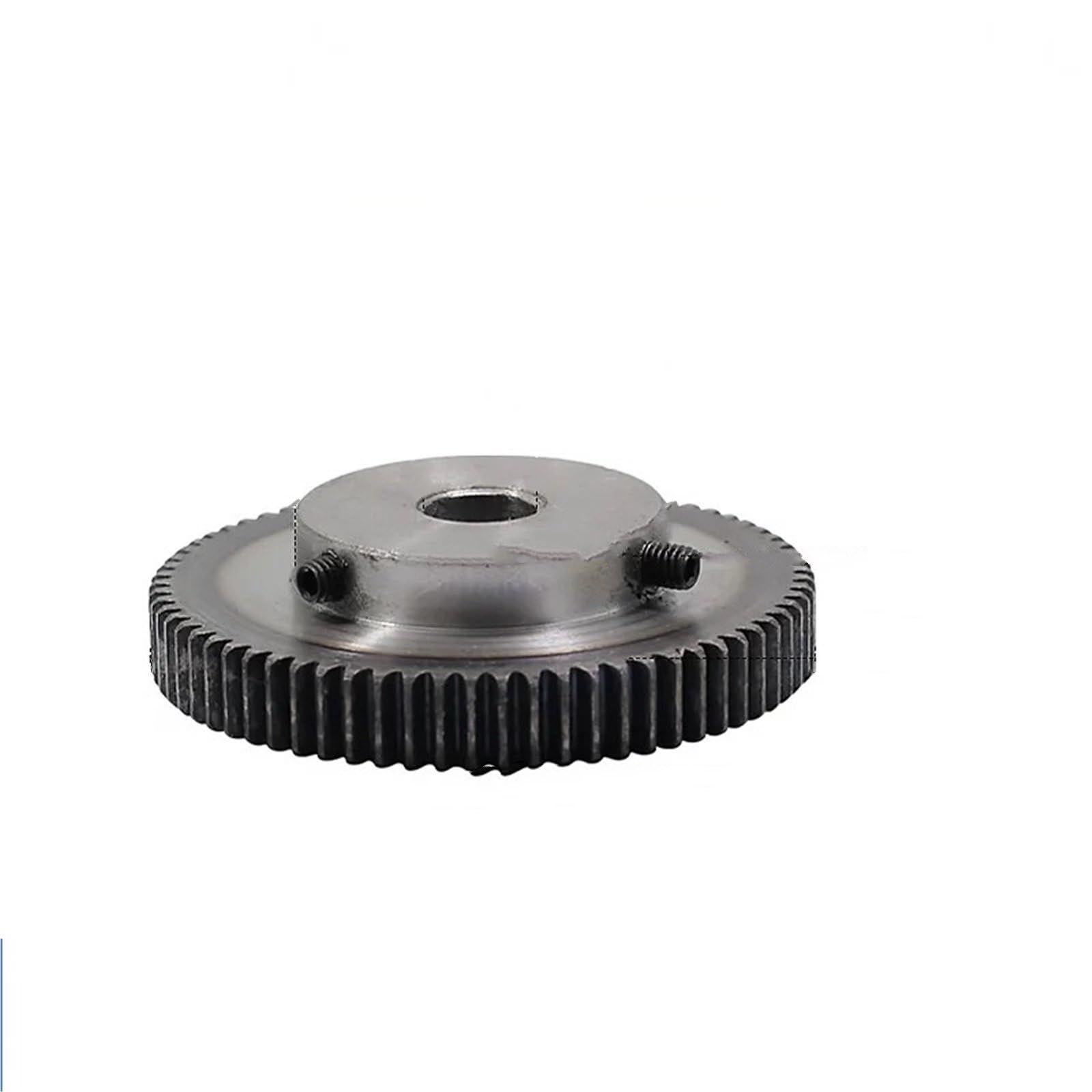 Ruota dentata 70T in Metallo 45#Acciaio RC Pignone Puleggia 8/10/12/14/15 mm Foro Interno 1 Stampo 18 Denti Sperone(1M70T hole10,2PCS 1M70T)