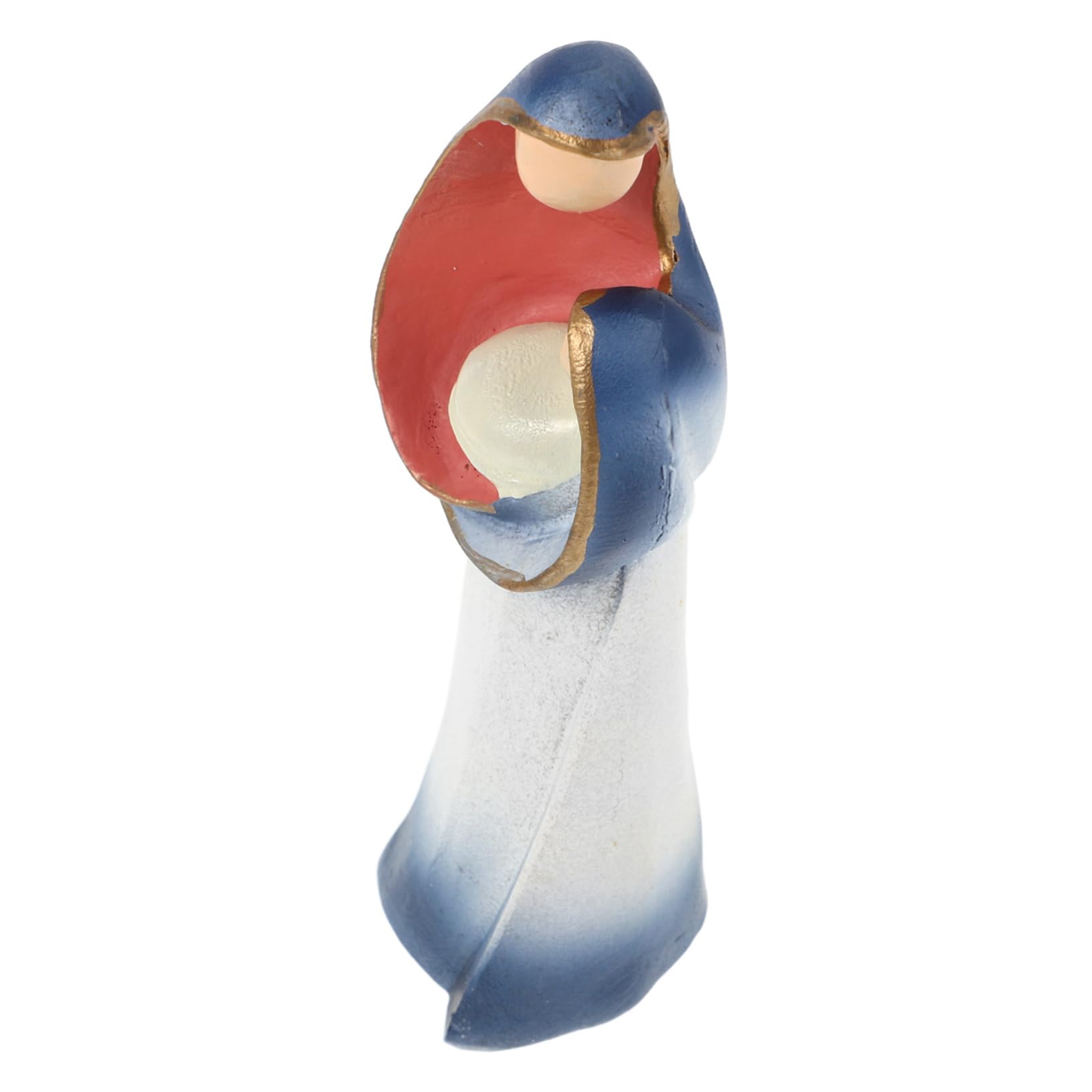 GOOHOCHY Elegant Jesus Figurine Nativity Scene Sturdy Resin Religious Sculpture for Home Decor Christmas Ornament for Family Gatherings and Church Celebrations